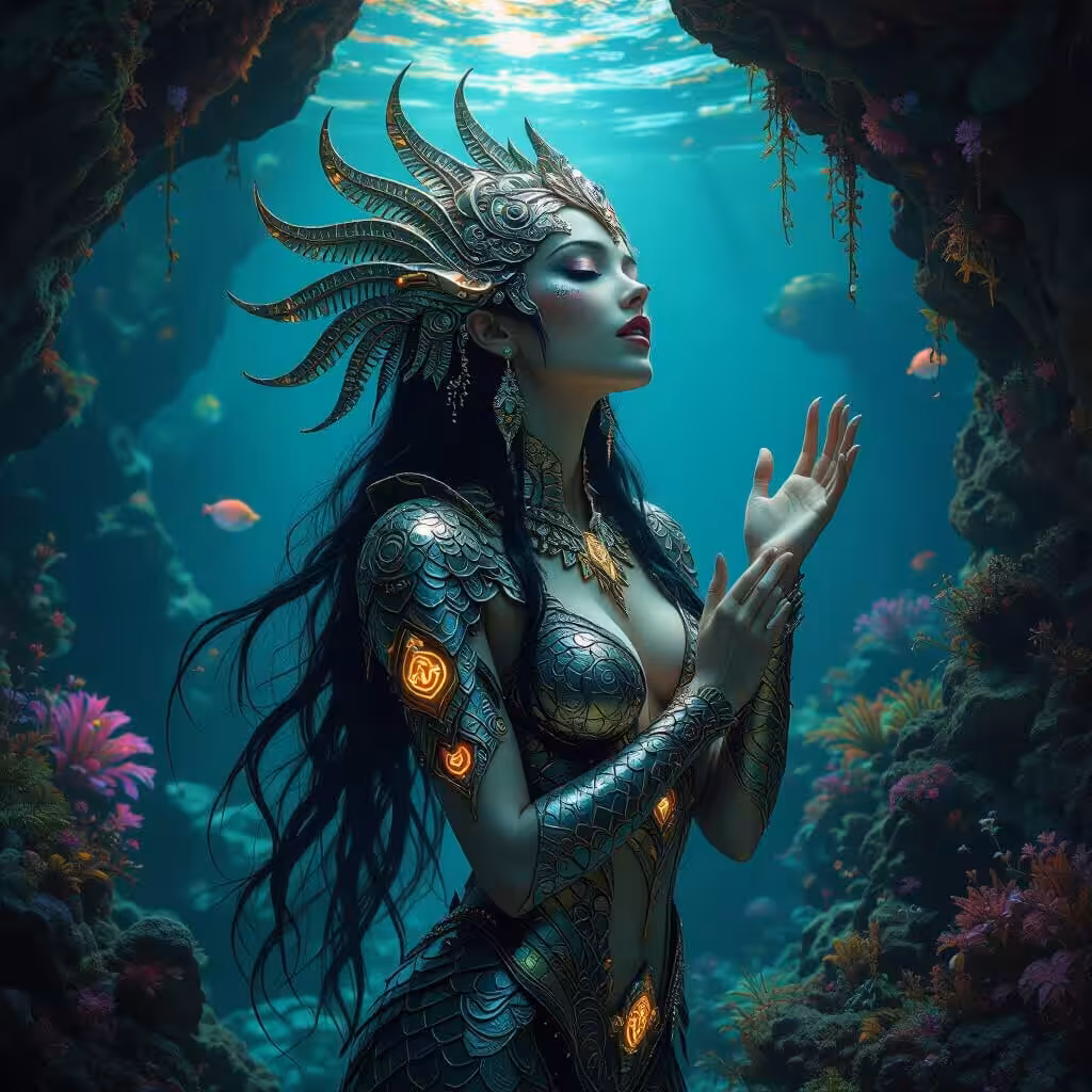 NightCafe Creations: Siren 1