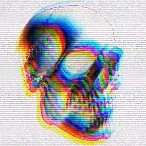 Glitched Skull #019