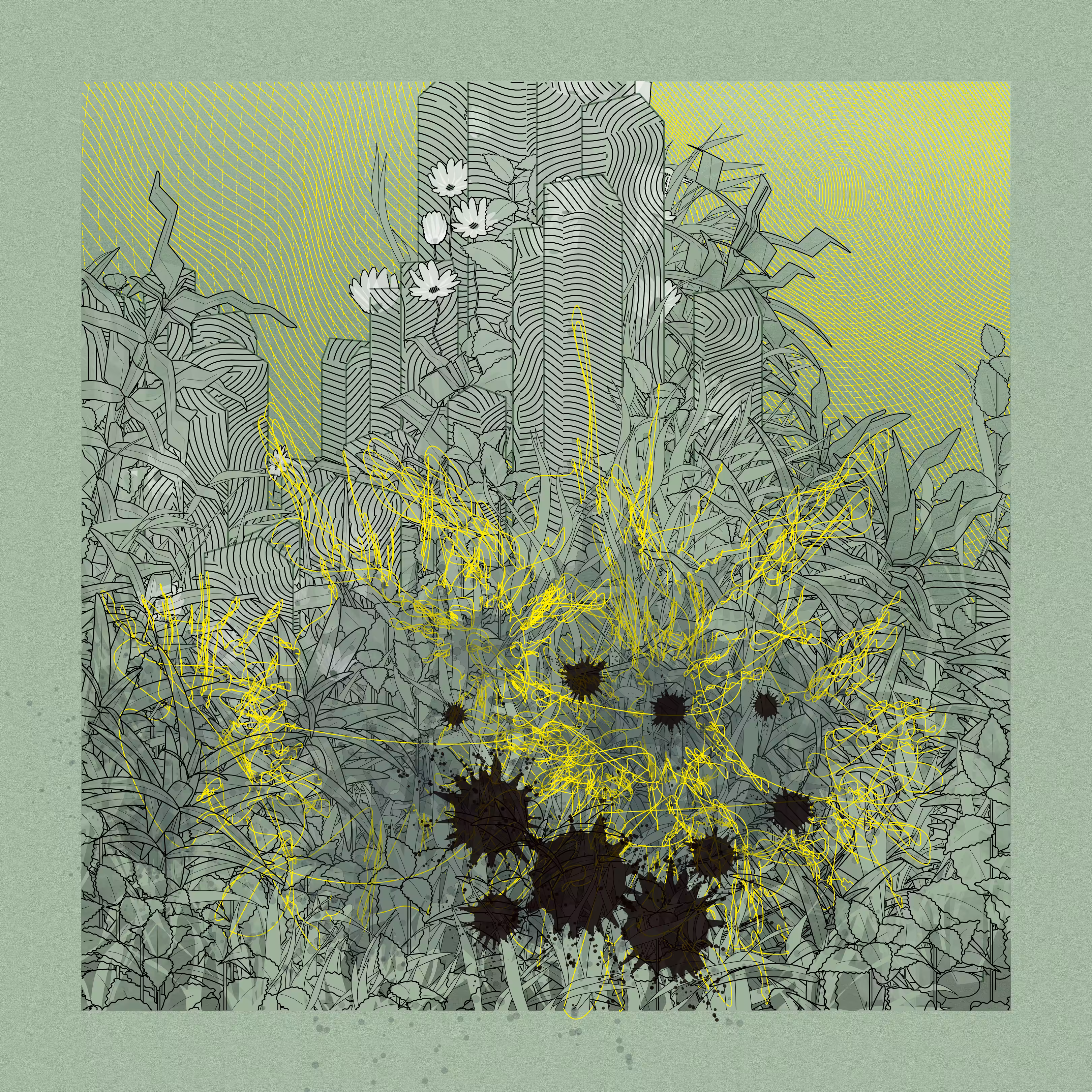 Landscape with Carbon Capture #758