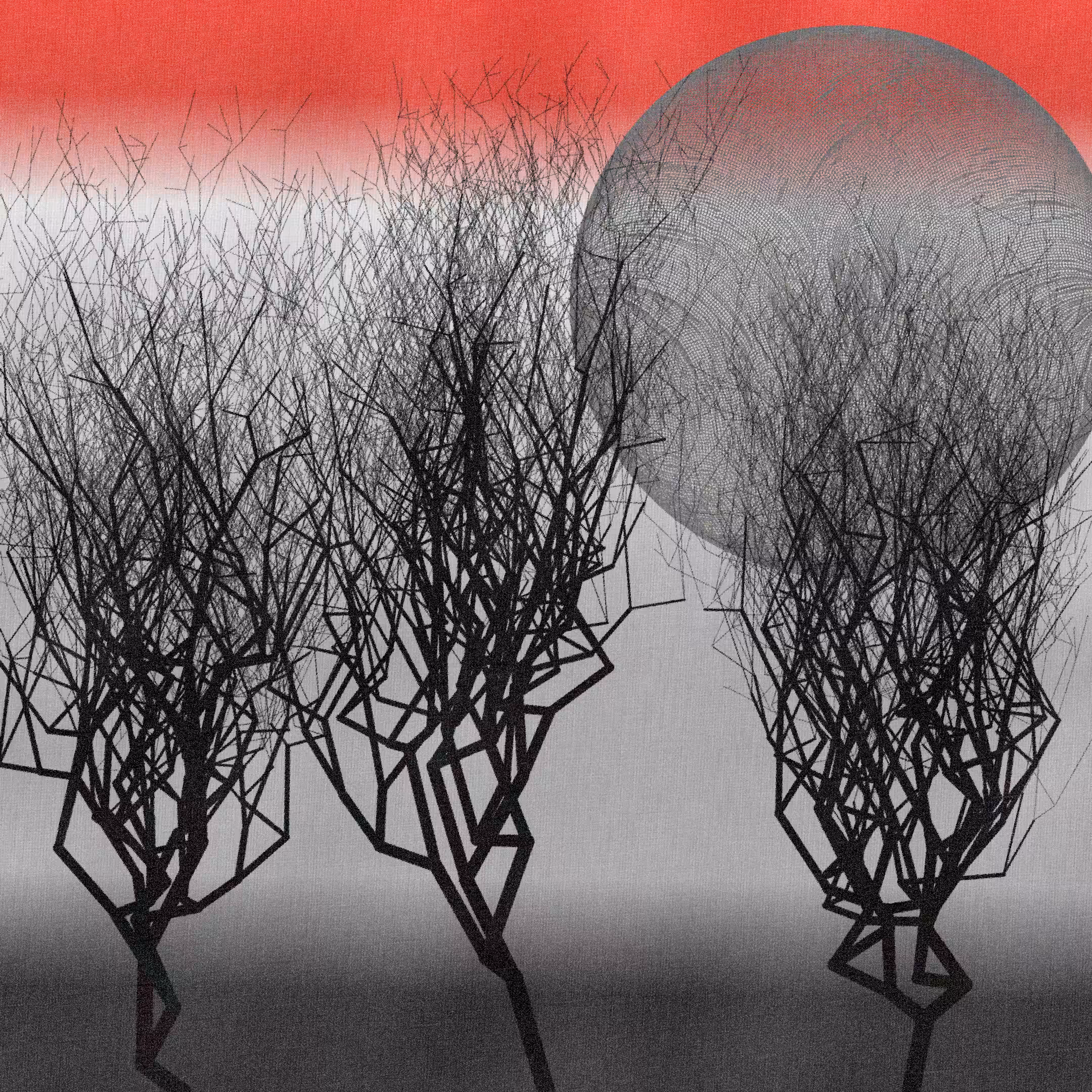 Three dead trees on earth #18