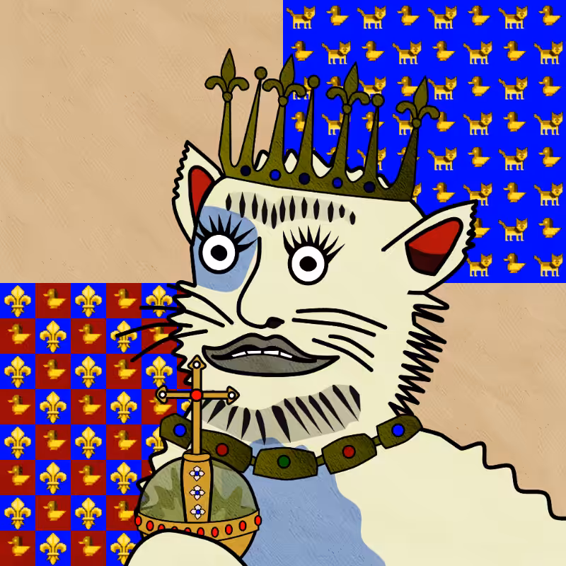 Famous Medieval Cat #114