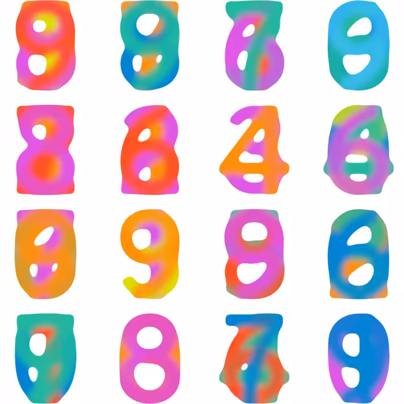 colors as numbers #8