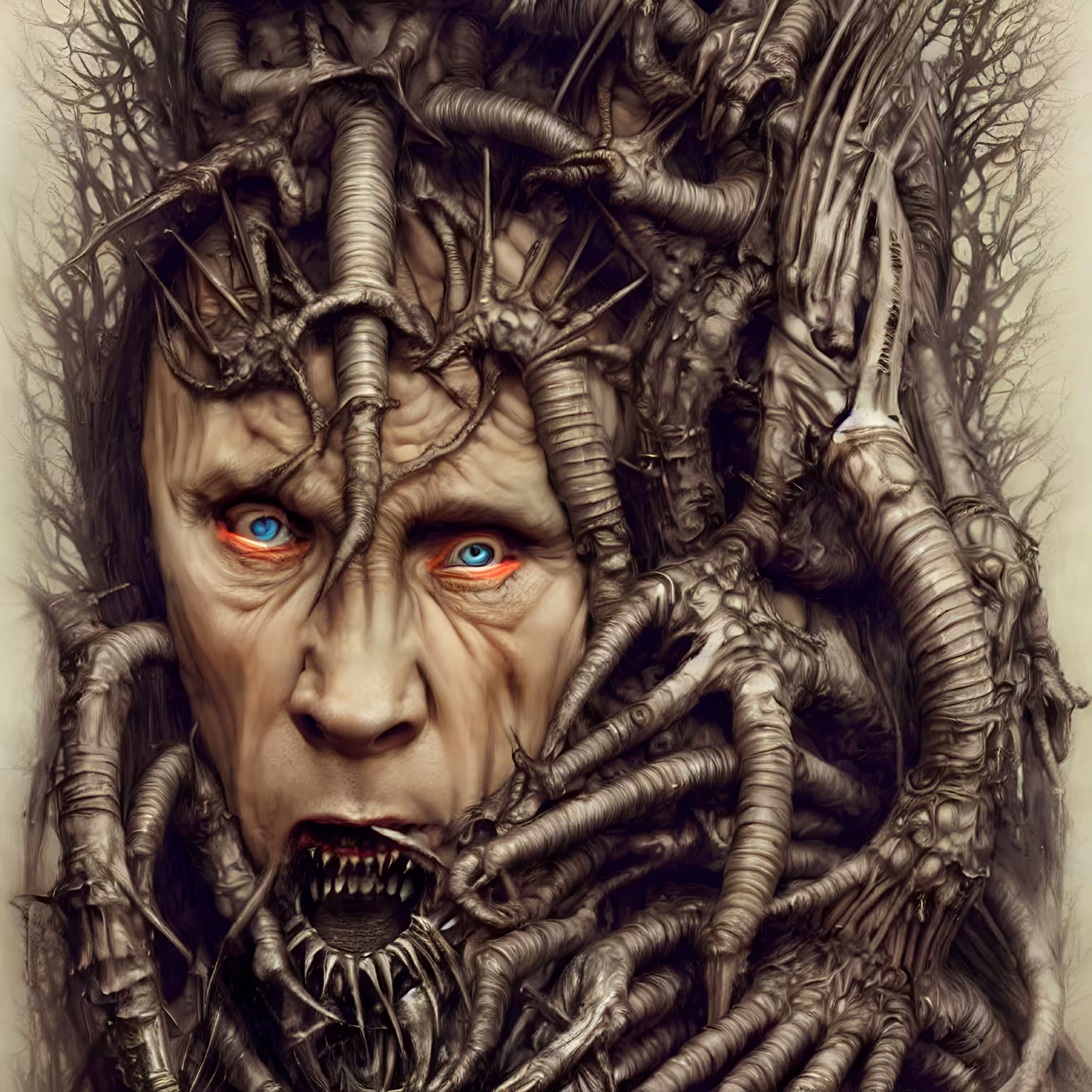 "Tineola bisselliella" turned into a crazy demon