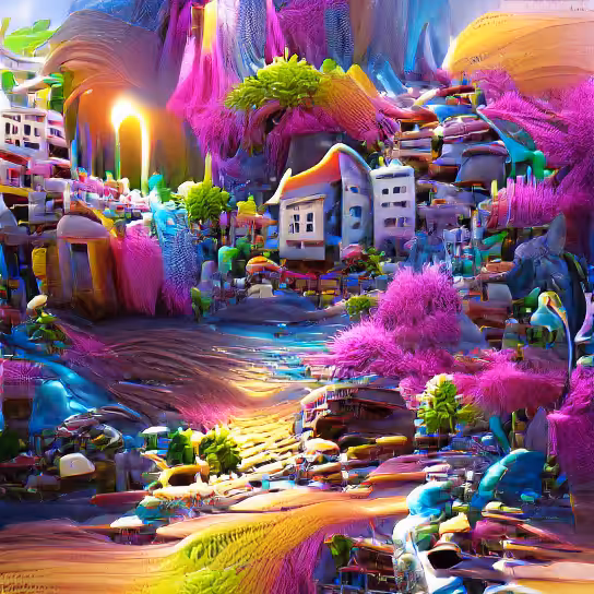 #81/4999 Metadimensional Image - Dream City
