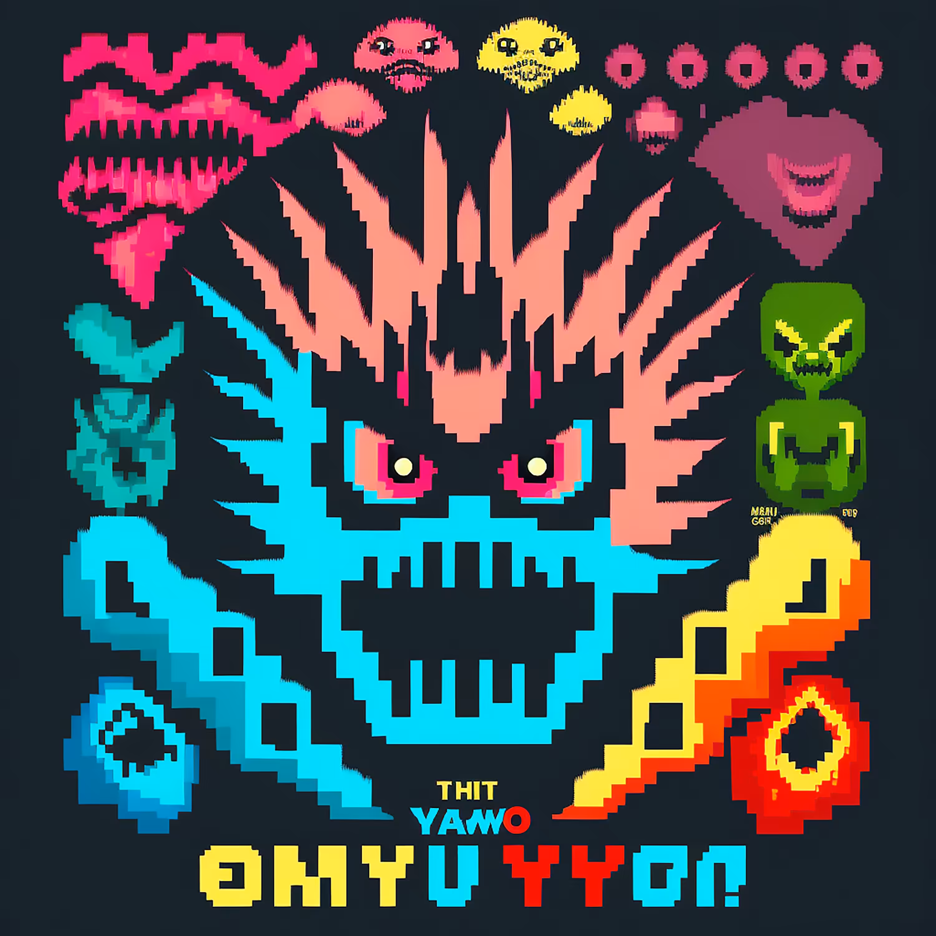 Pixel Game Posters #119
