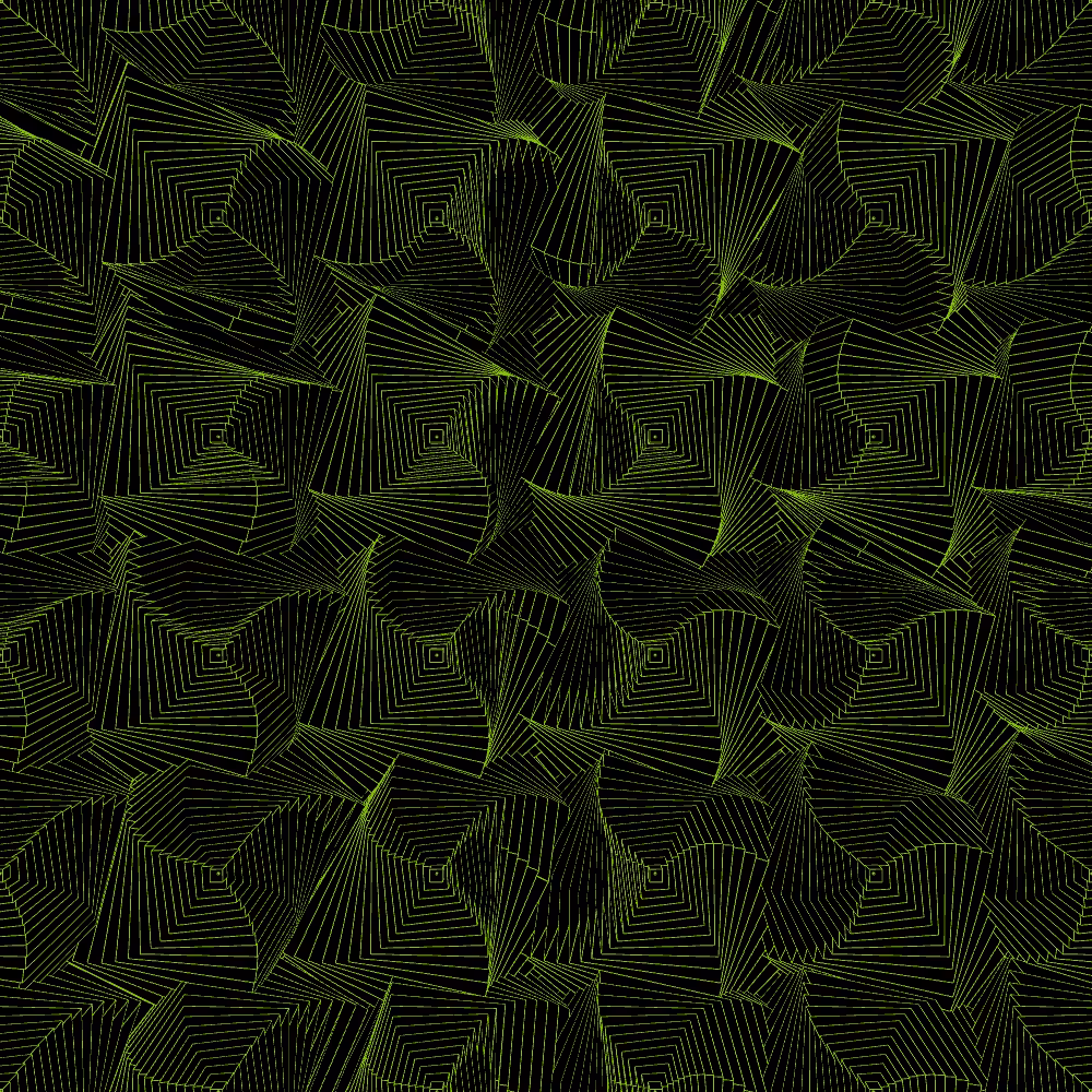 Irregular Pattern with Curves #10