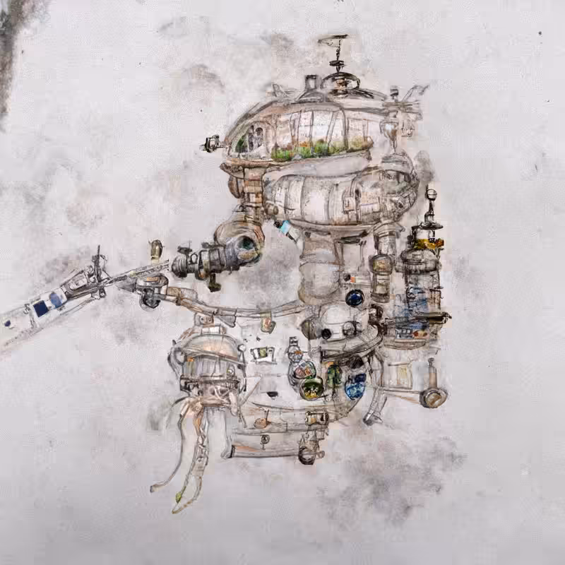 Utopian Space Castles #42