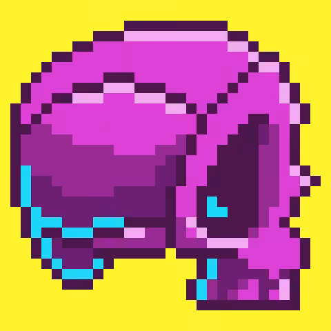 Skull by Skeenee 04 | Electric Purlpe