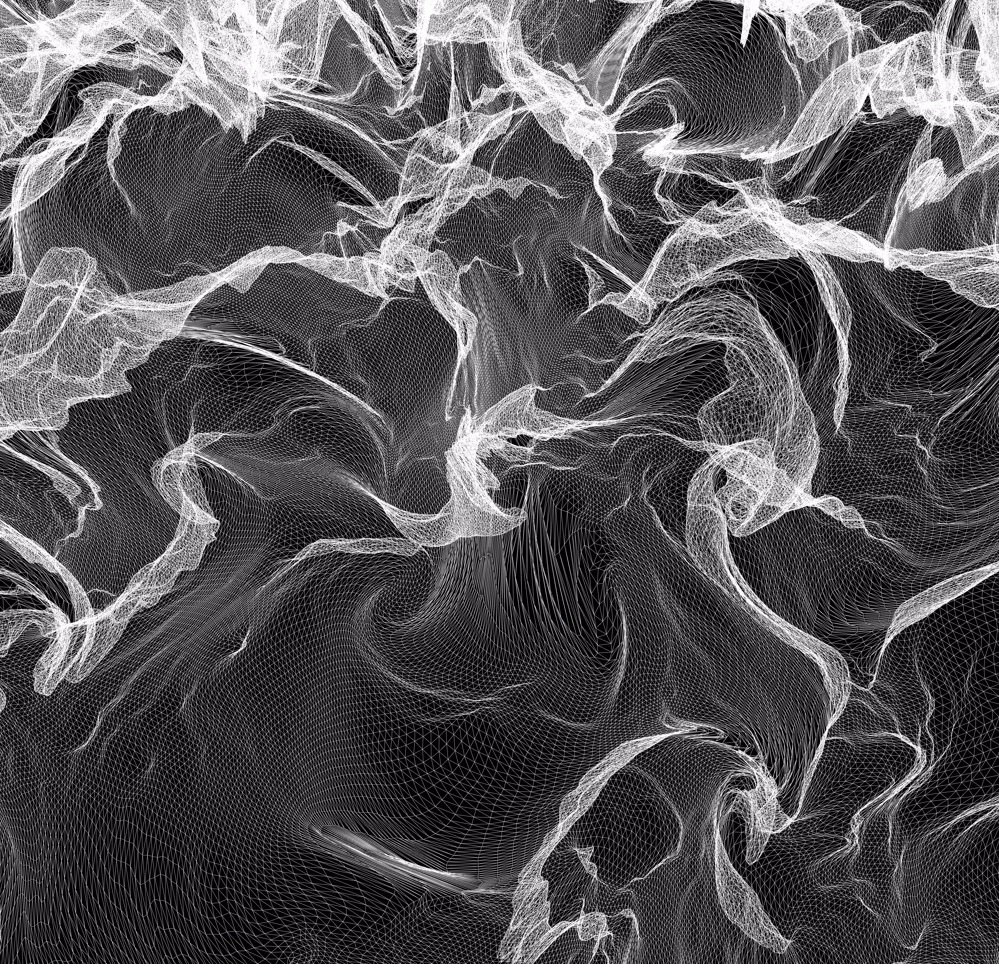Wireframe waves