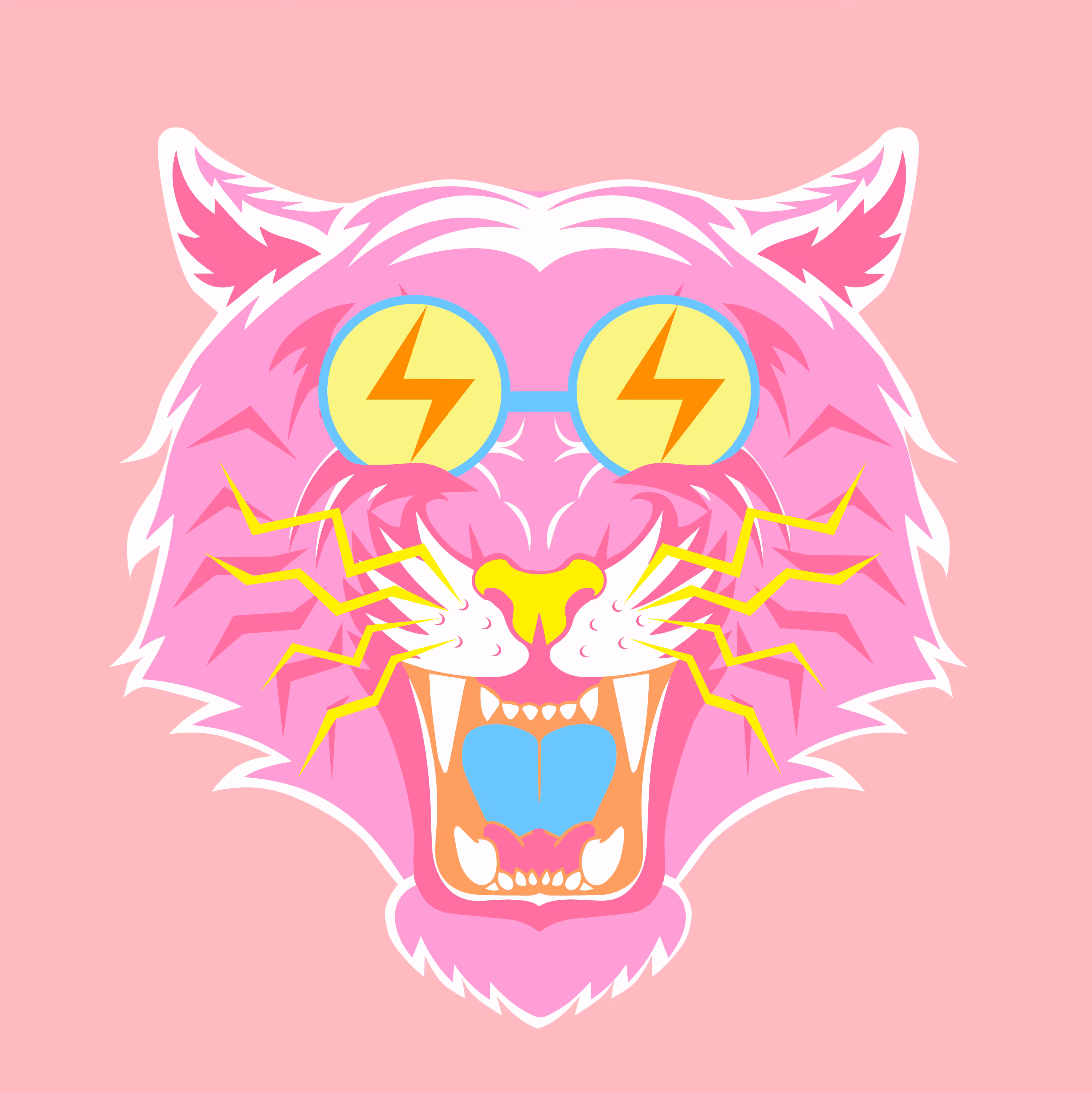 CRYPTO TIGER FACE #18