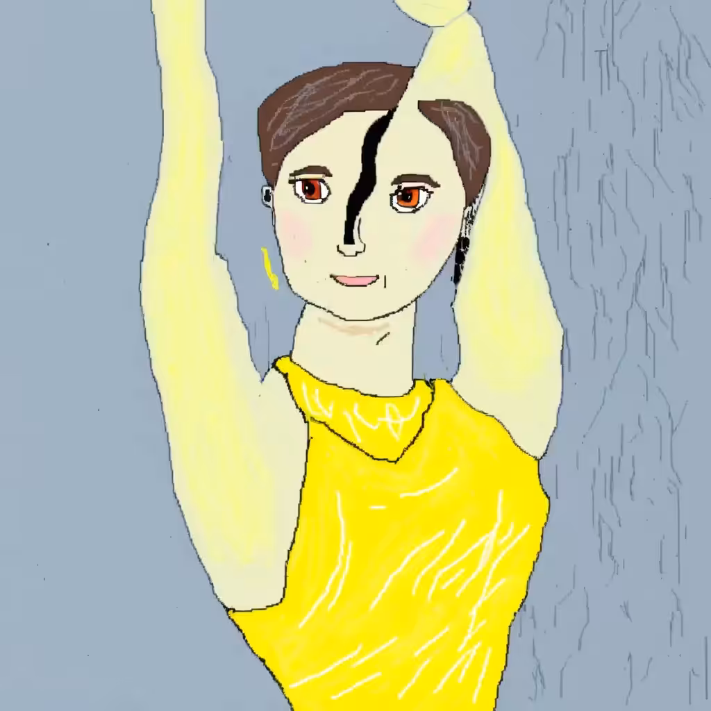 the deviates: Miss Split, dance instructor