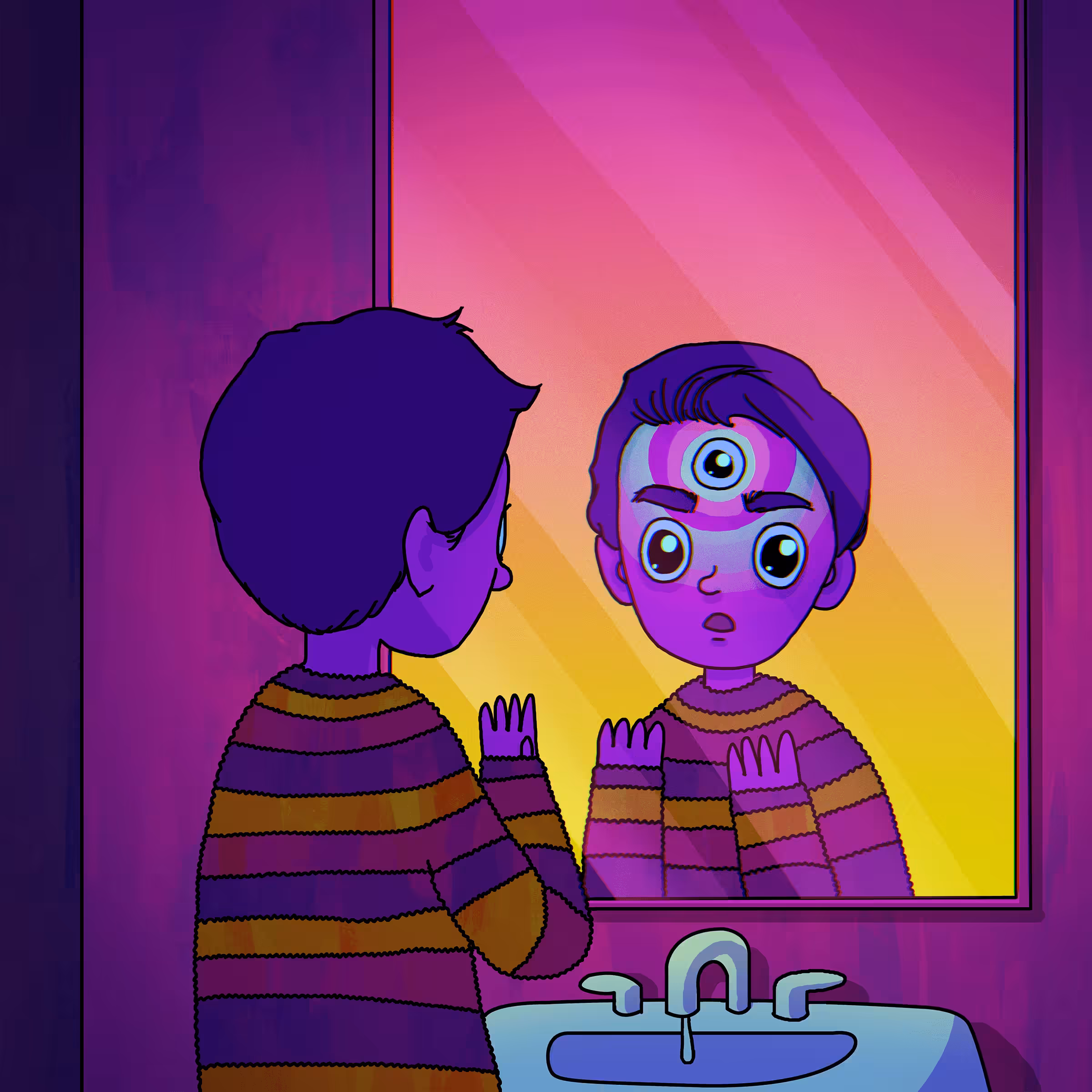 Psychedelic Boy 1