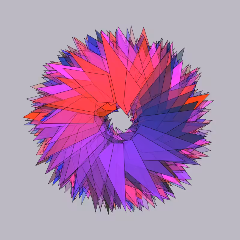 mosaic flower #61