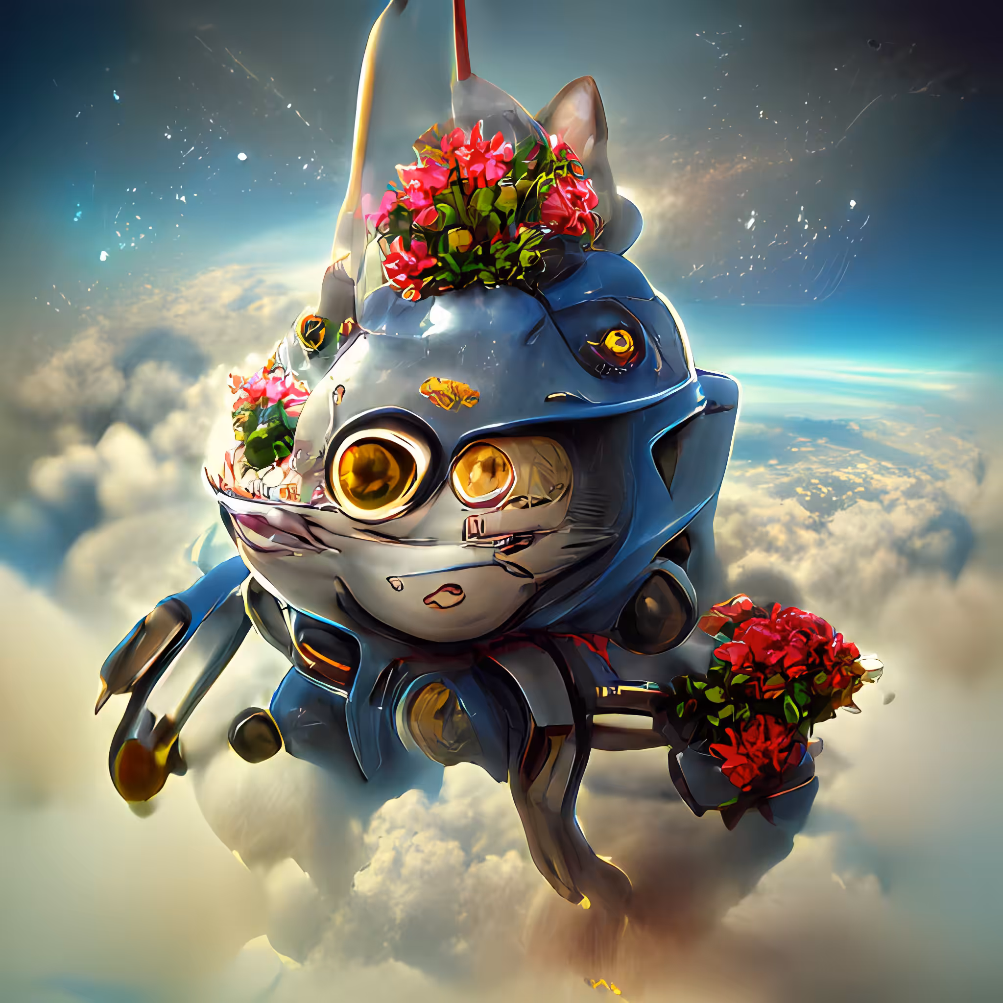 Cat robot space odsey#5