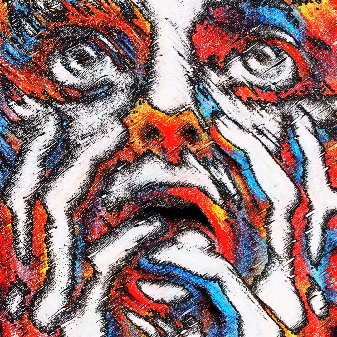 Reflection of Despair The Face of Modern Angst  Tags