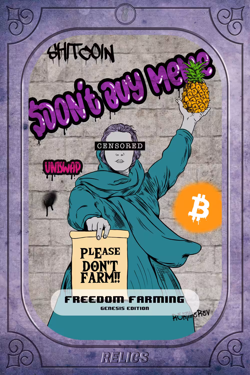 Freedom Farming Statue Relic