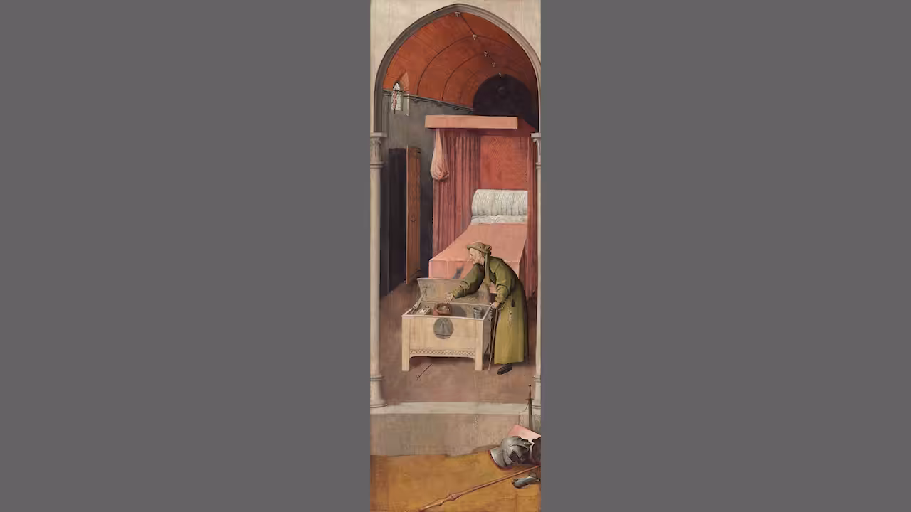 Death and the Miser (1490-1516) 