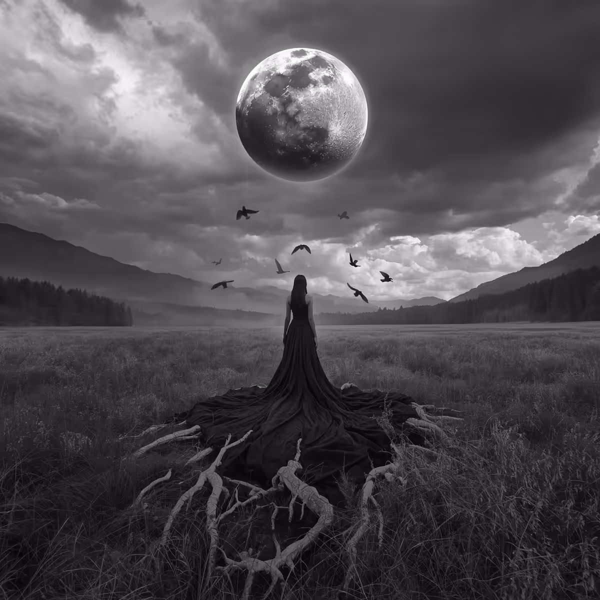 My roots are in the soil.