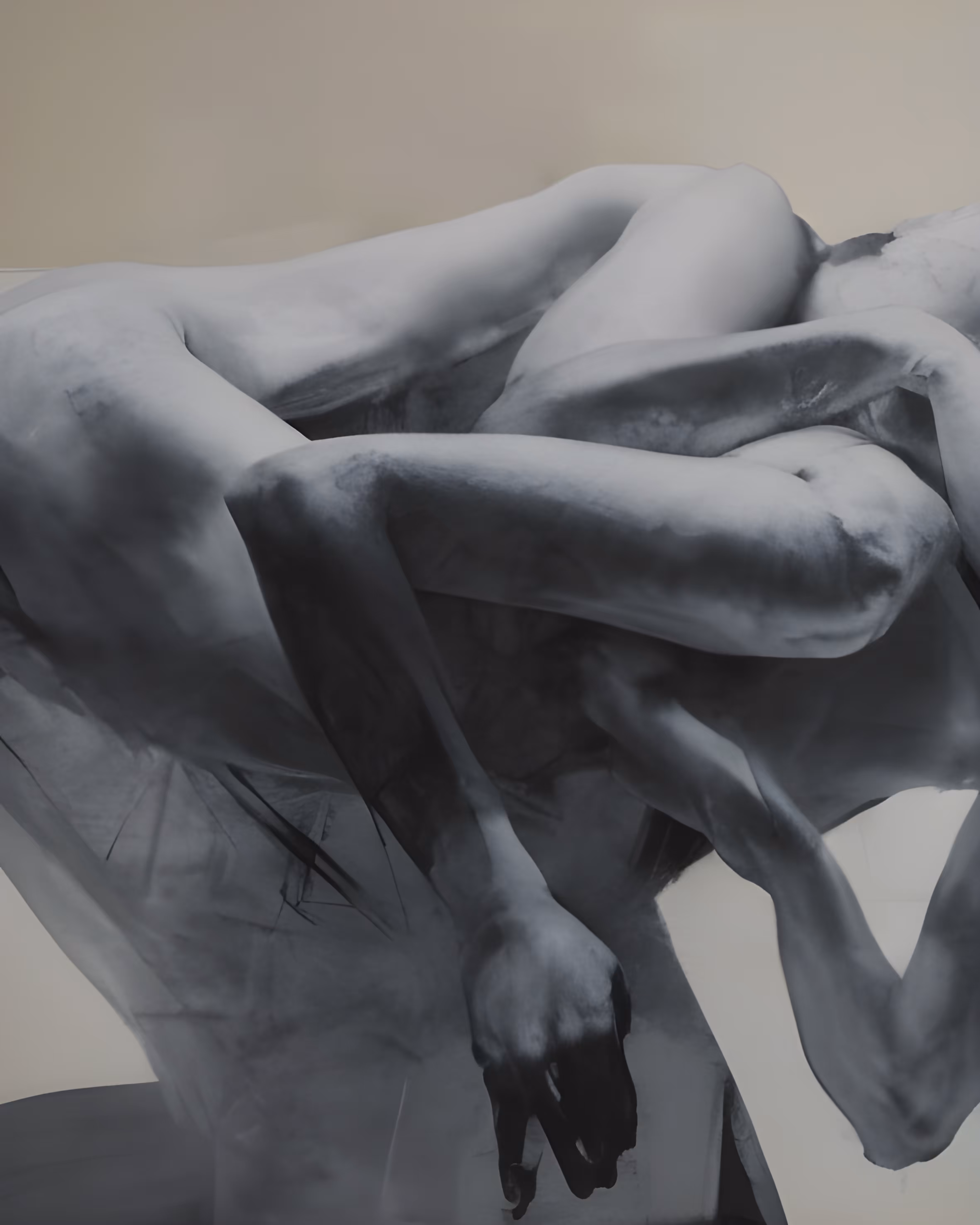 figurative painting: Intertwined Grasp