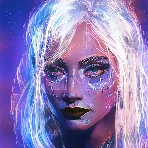 Beautiful Lights Polygon A.I Art: Beautiful Lights #28 Polygon 