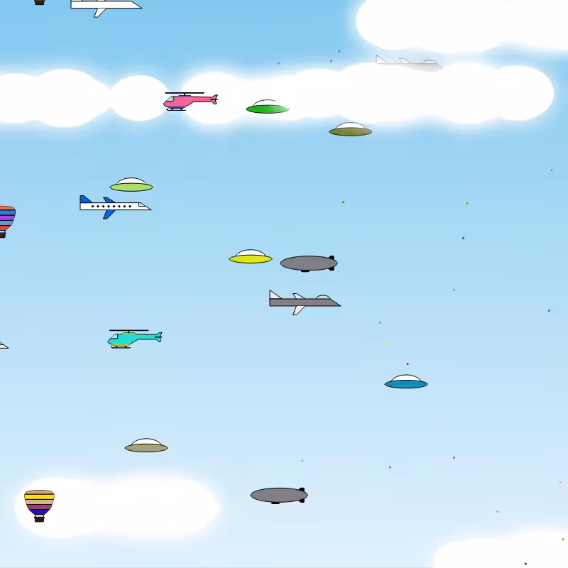 Busy Skies #19