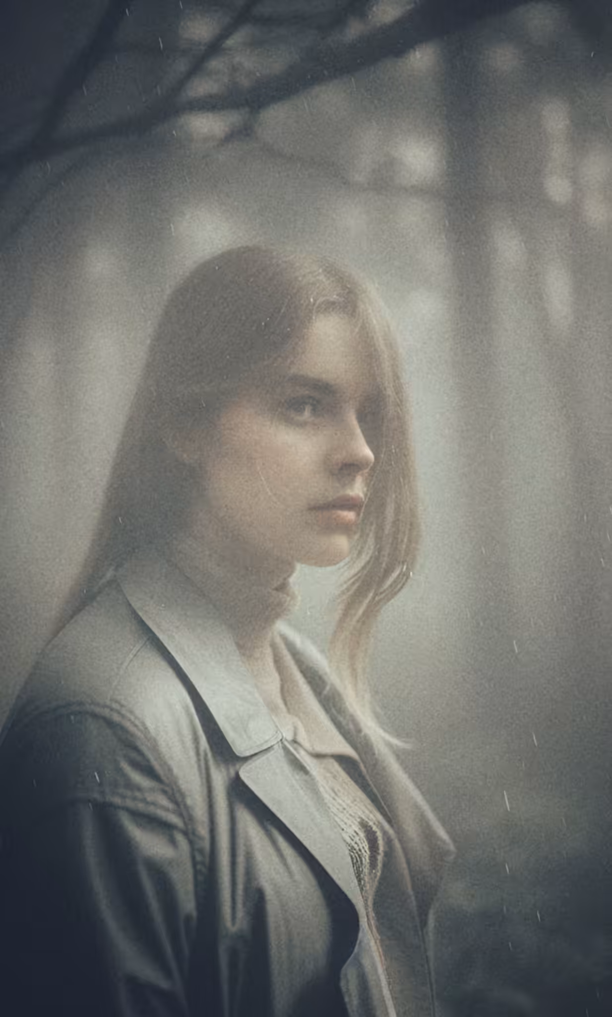 Moody women portrait 