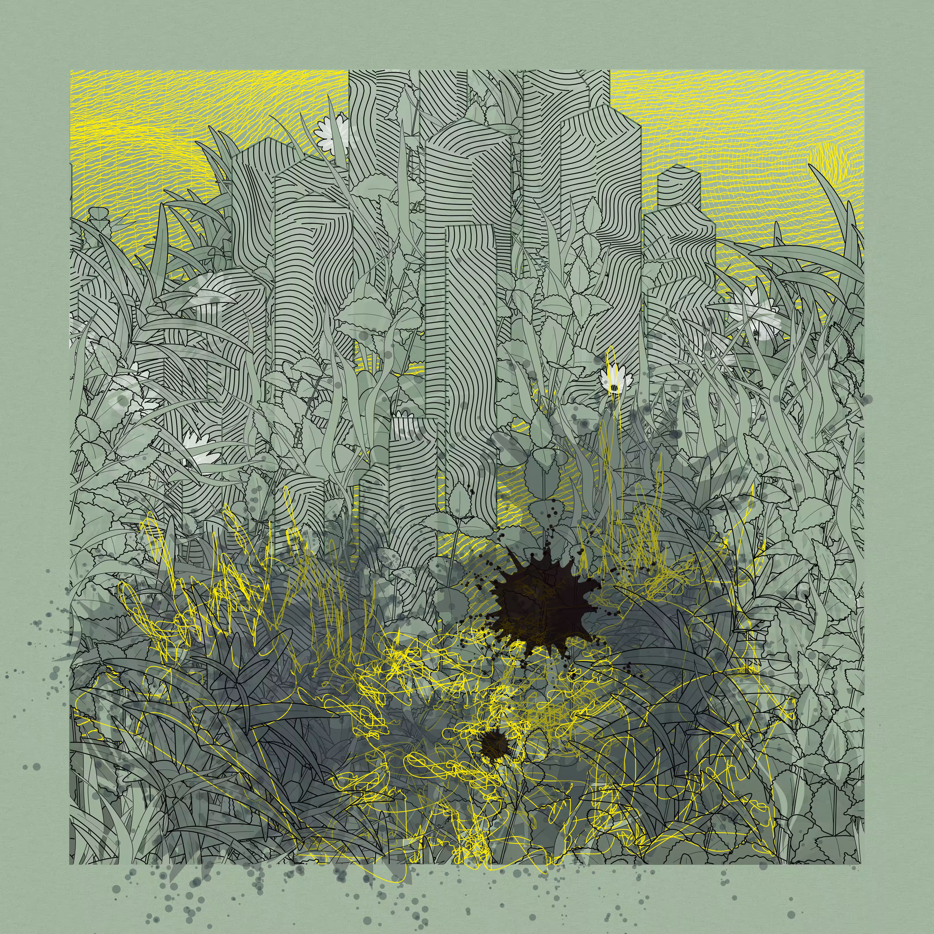 Landscape with Carbon Capture #4993
