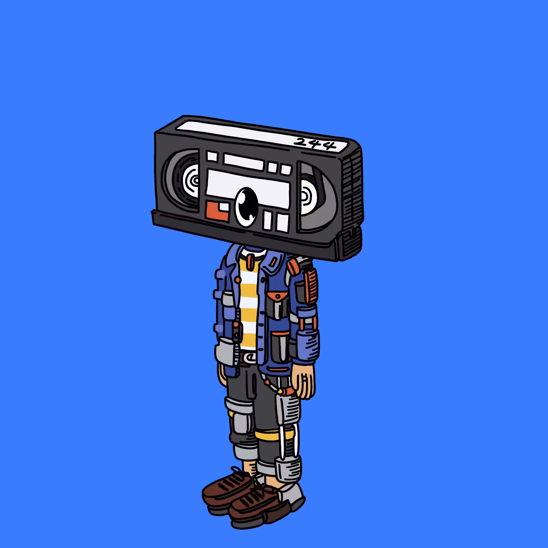  Videorentalclerk one eyed guy #00244