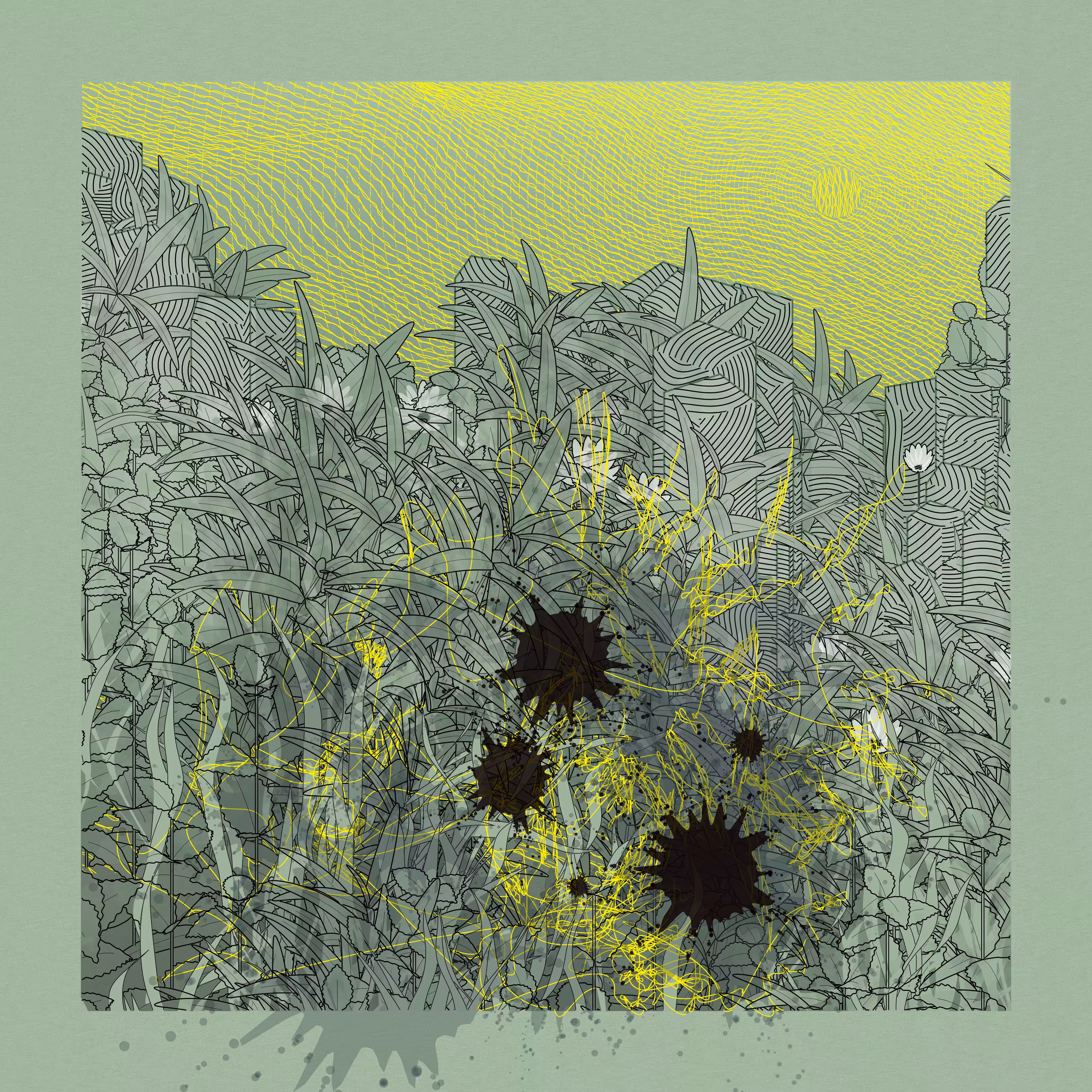 Landscape with Carbon Capture #5077