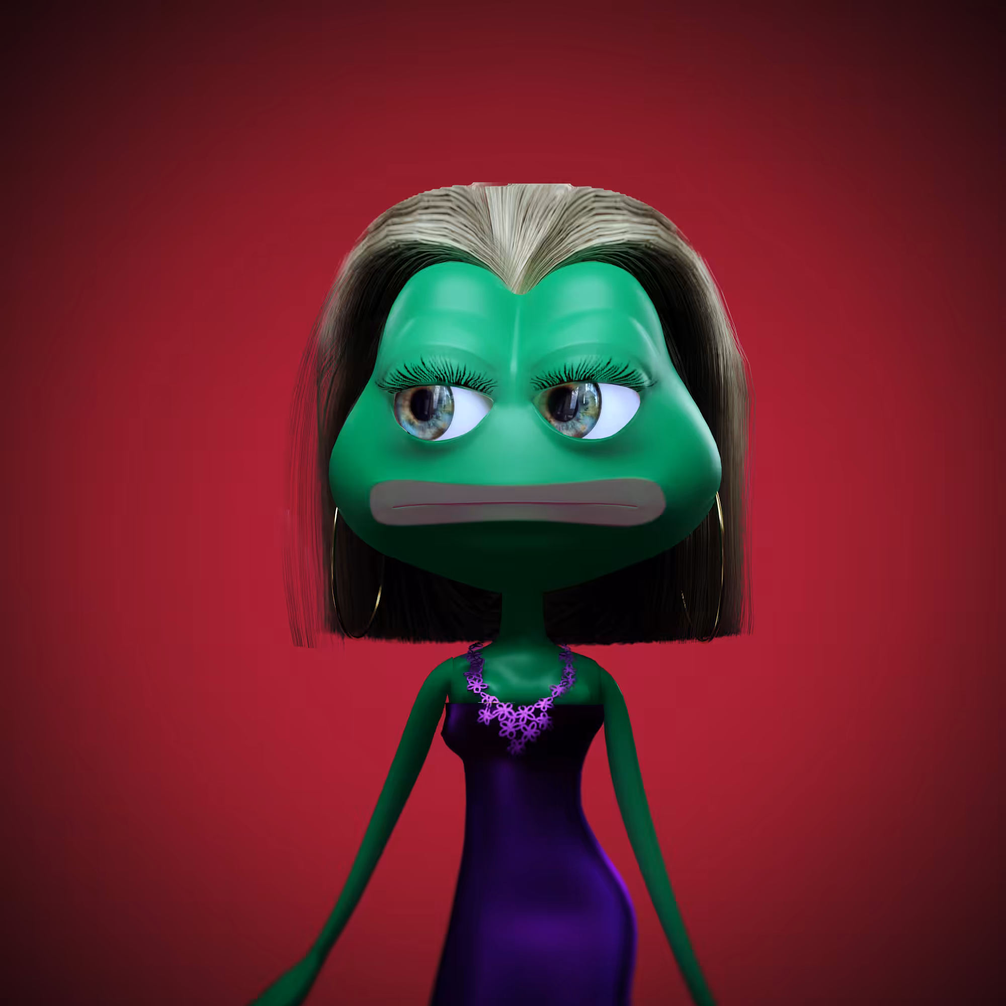 Moonia#006 🐸 Pepe Natural beauty