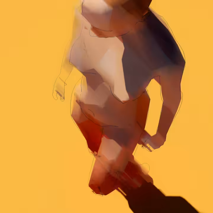WALKING_CUBISM