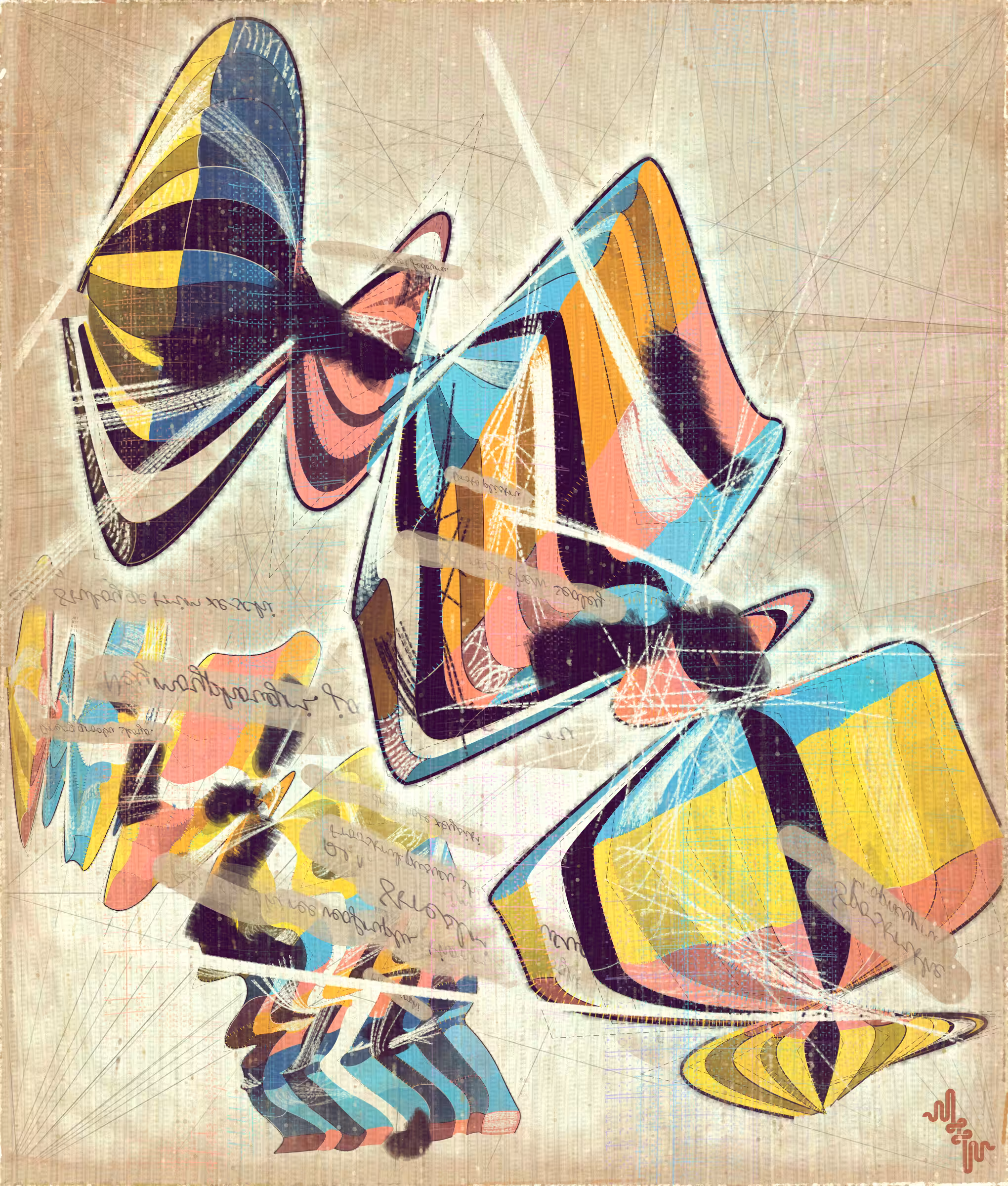 Amplitudes of Canvas #426