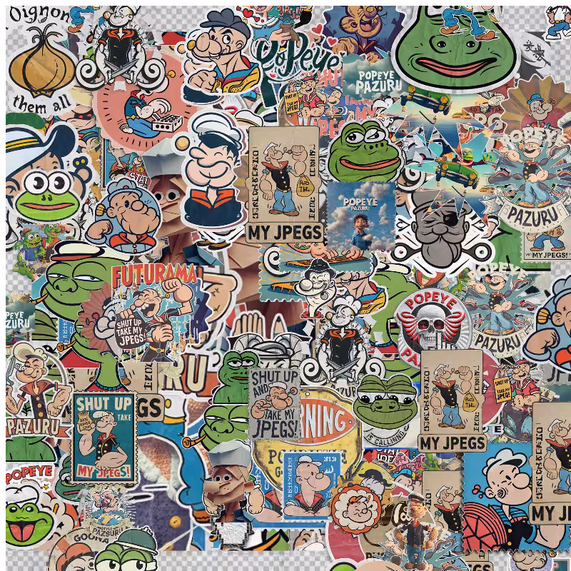 Sticker addict: PEPEYE #59