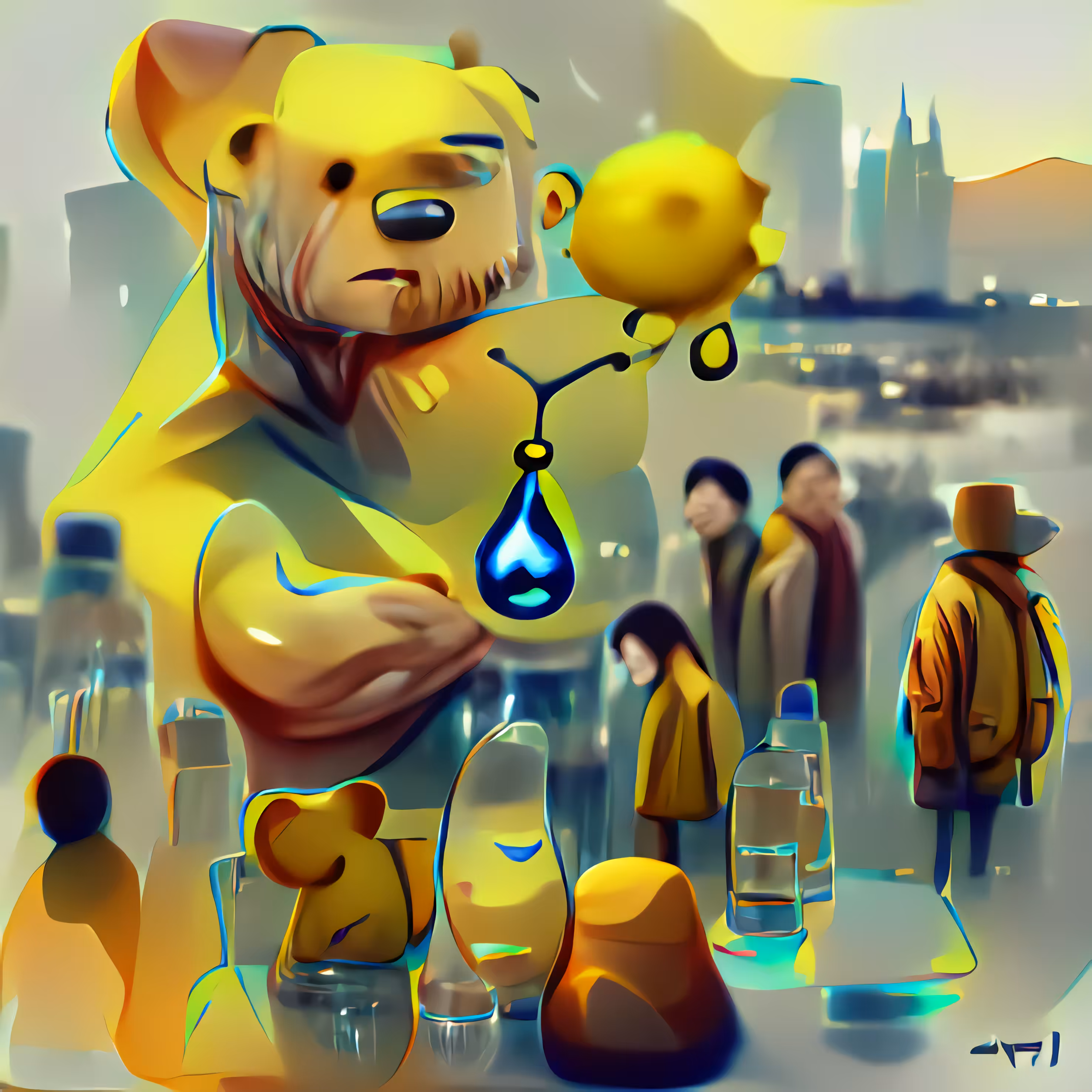 Yellow Bear Writer 0421