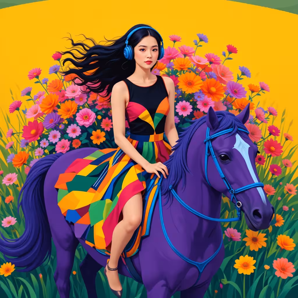 Rhythm of the Wildflower Rider