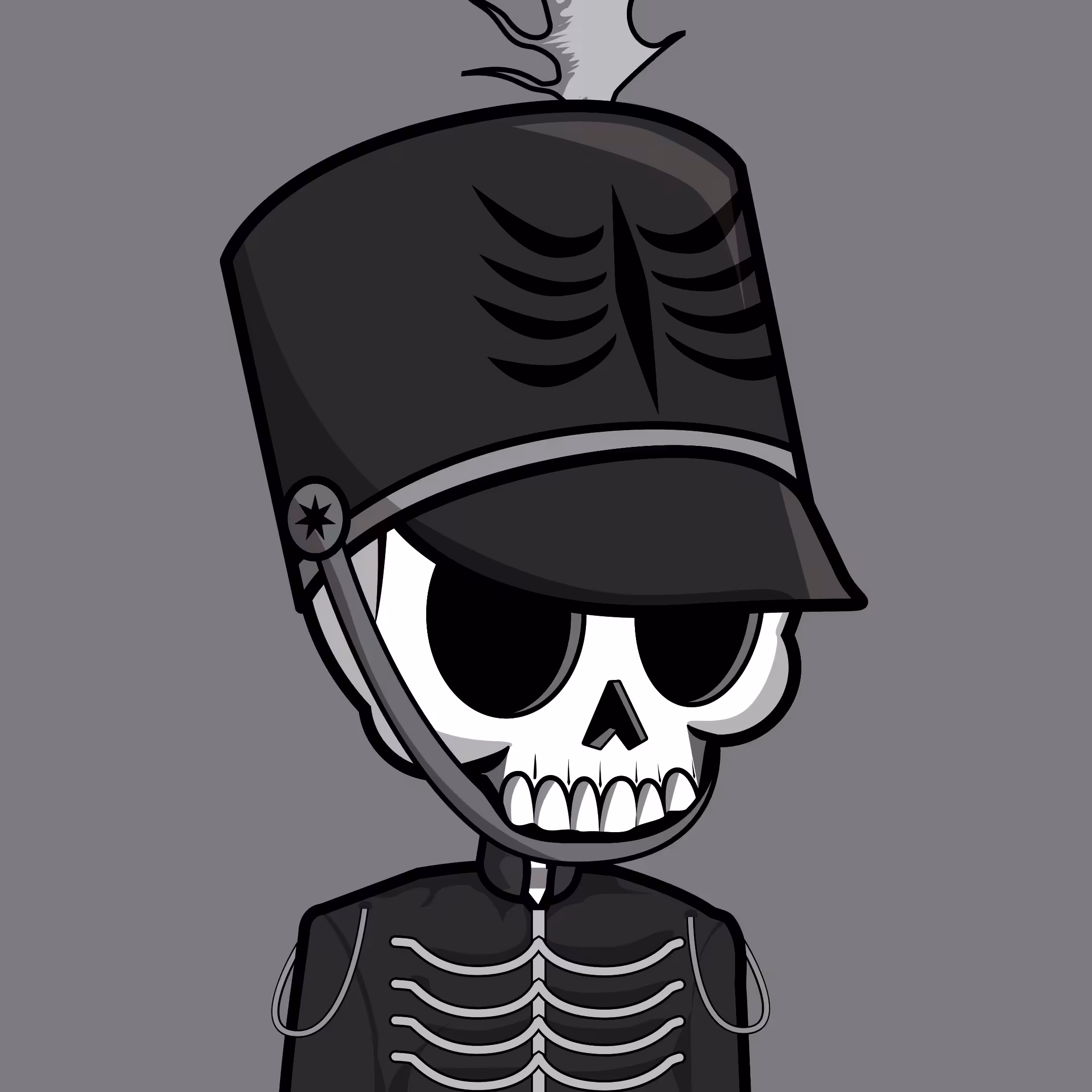 Edgar The Skeleton - Black Parade #120