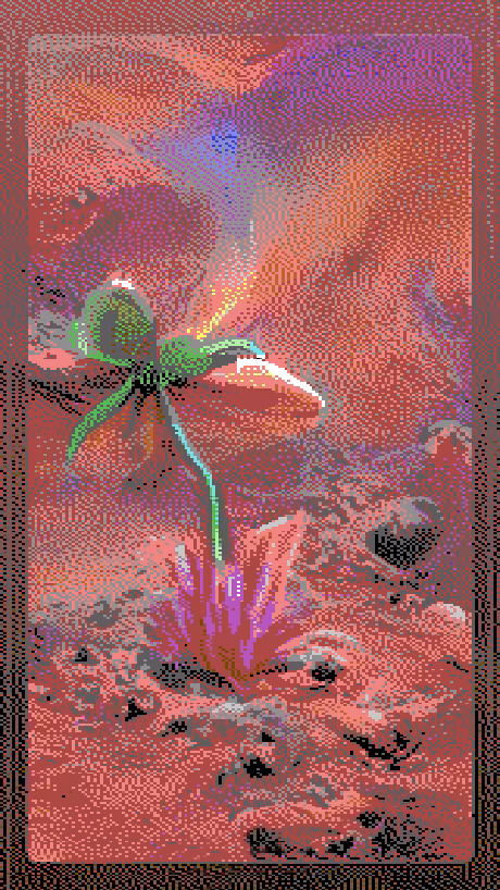 #8 First Flower of Mars - Trading Card