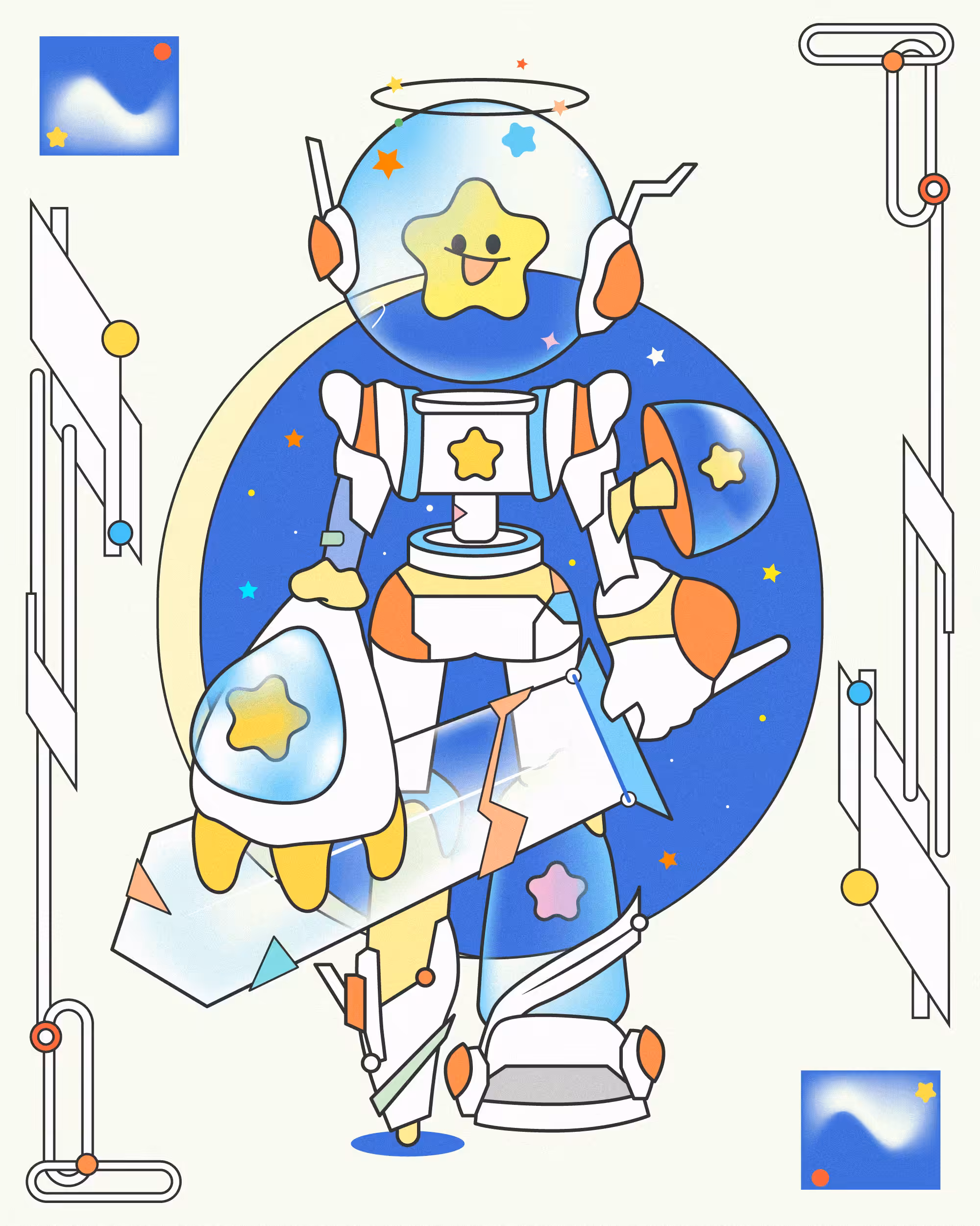 STARBOT : THE CITIZEN #51 | x Stickers Planet