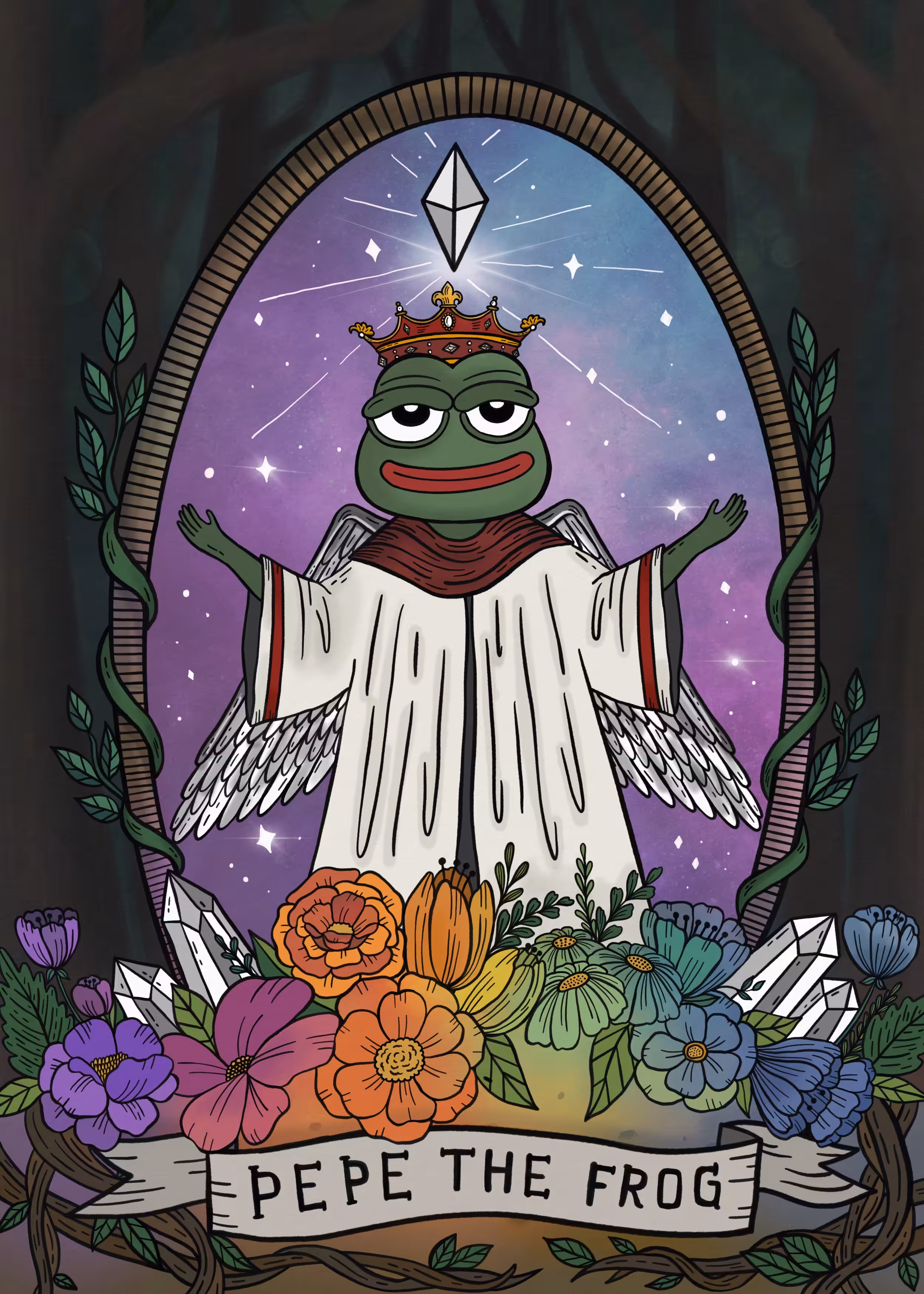 The Pepe King's Gate. 🐸