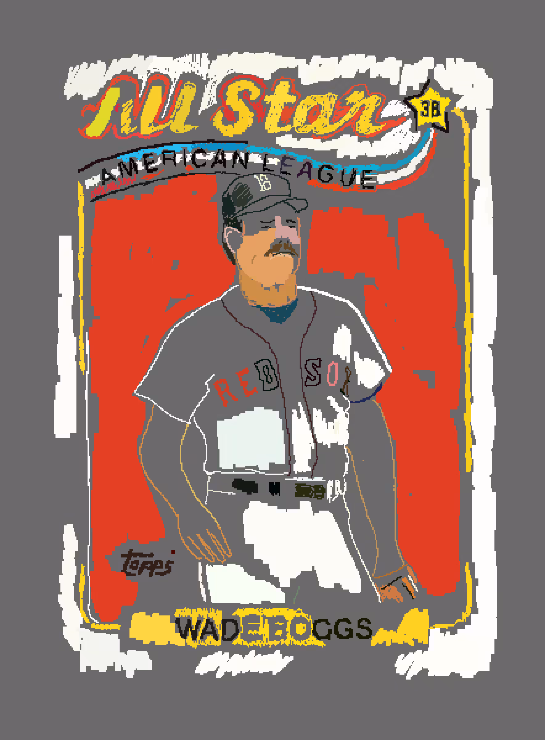 Wade Boggs All Star '89