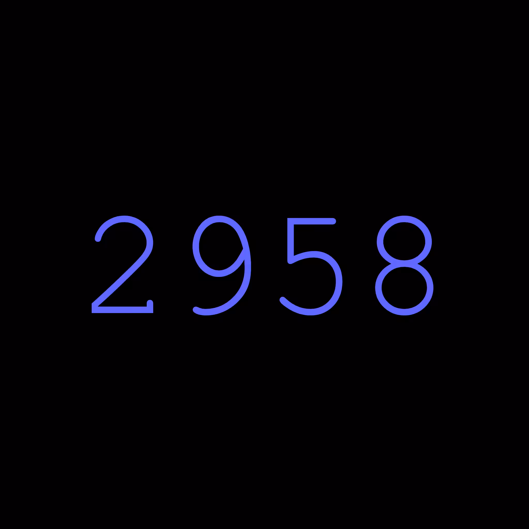2958