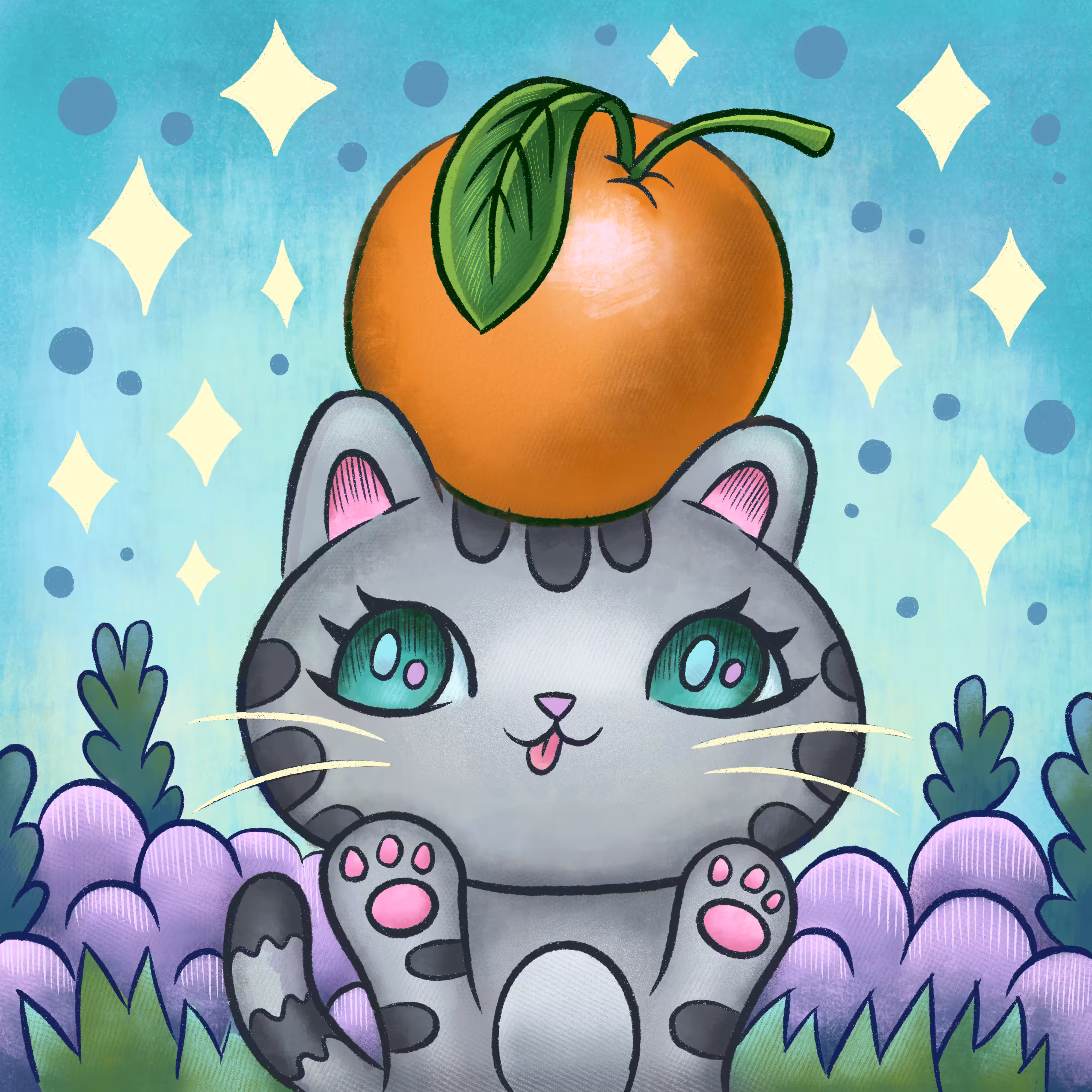 Orange Neko 002