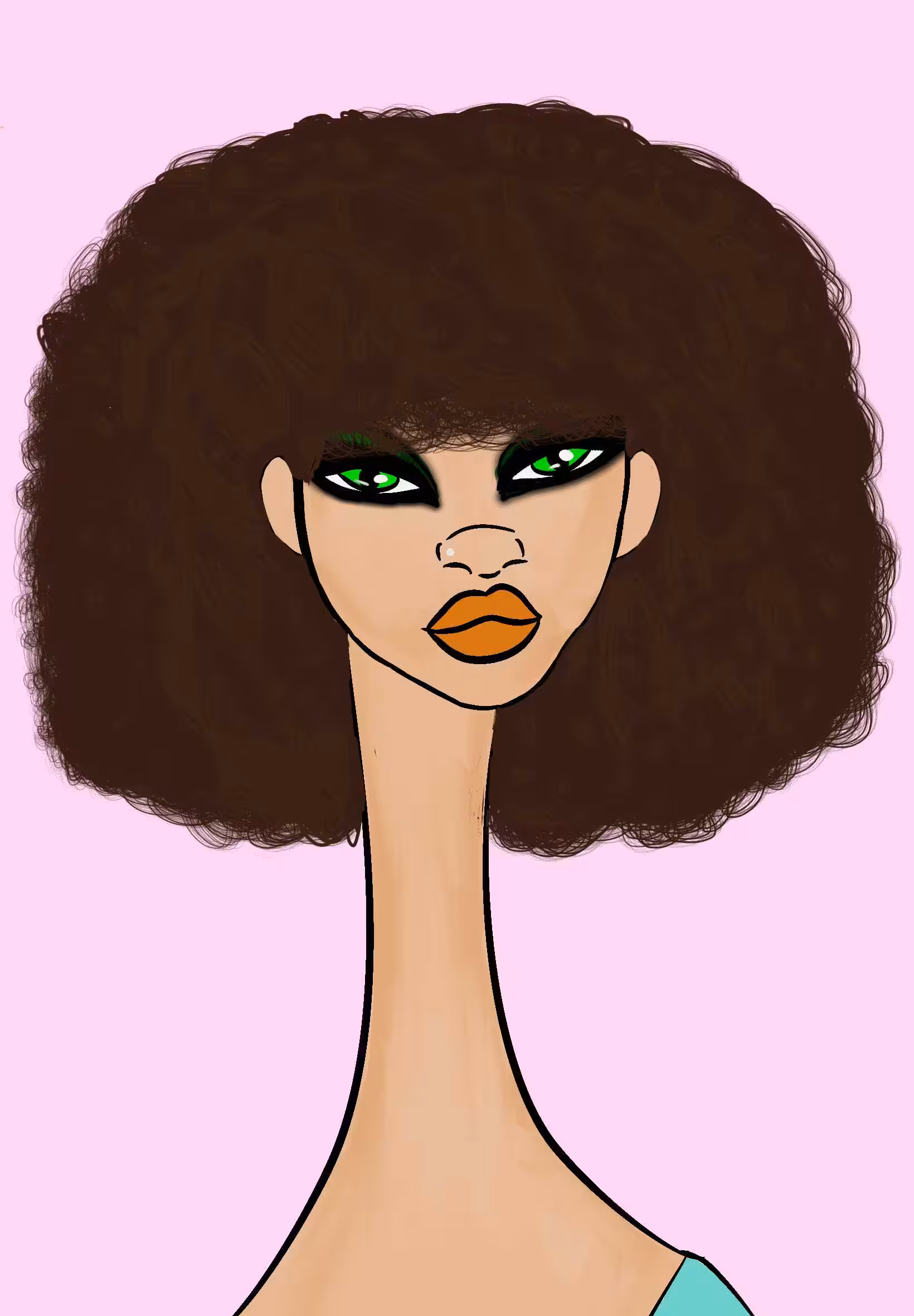 Long Neckie Ladies: Long Neckie Lady #99