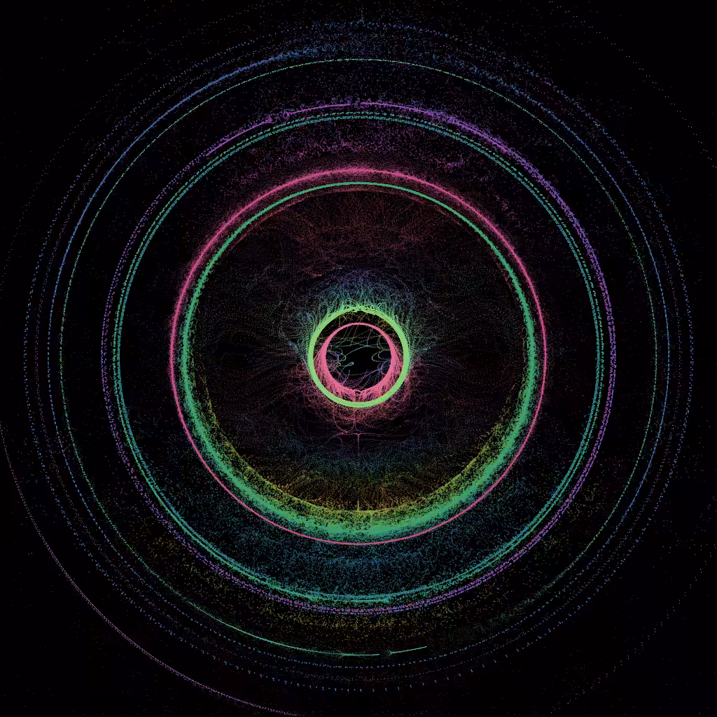 Clouds of Quantum Particles #25