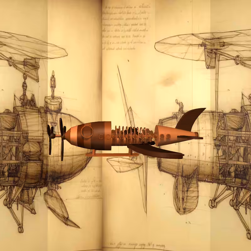 DAVINCI Flying Object #3