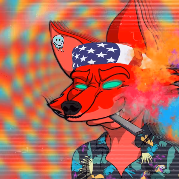 The Vaping Hippie Fox | Cunning Foxes Satire