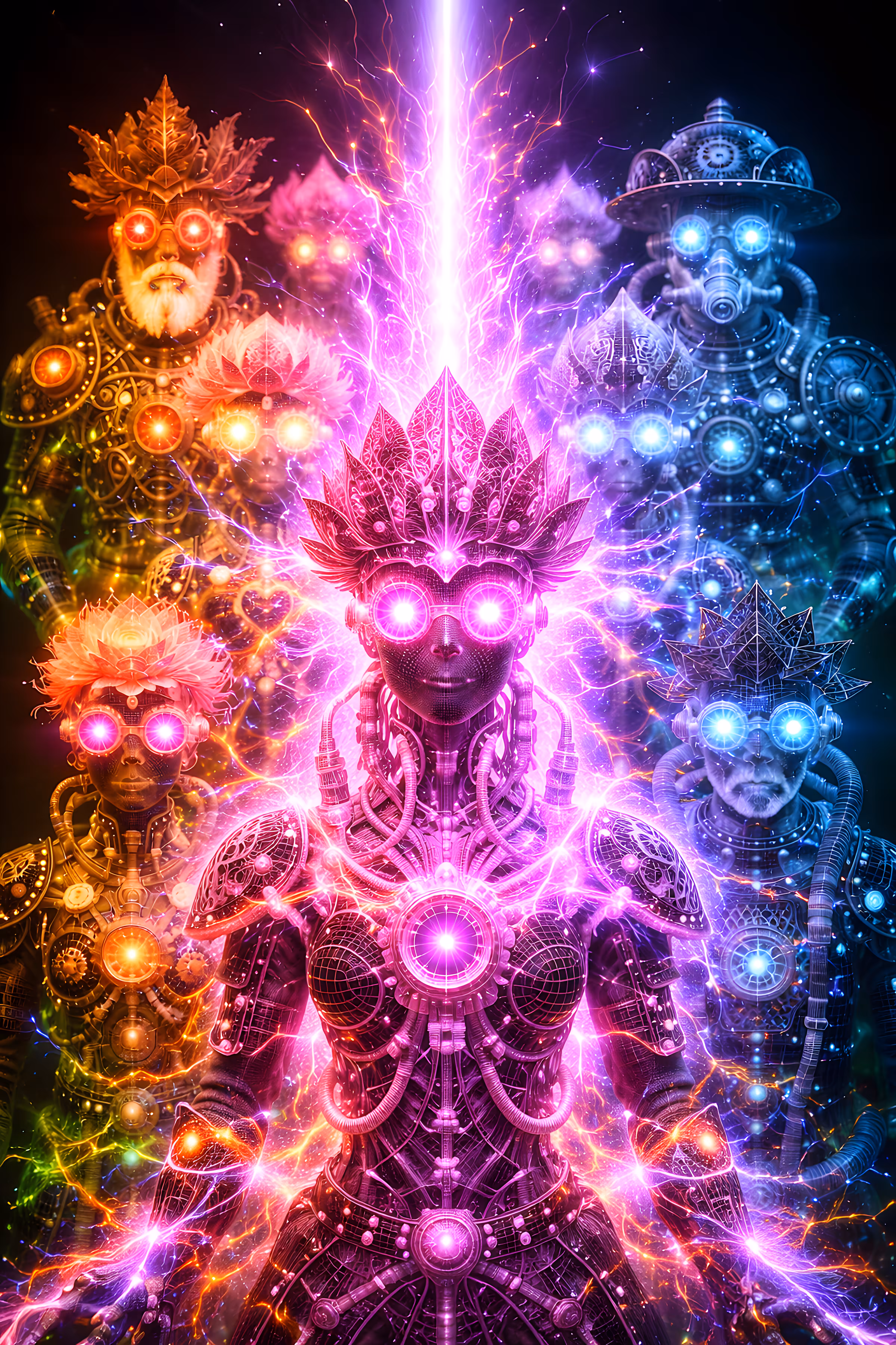 Flor do Lótus XXXI — First Connection ⚡🌸