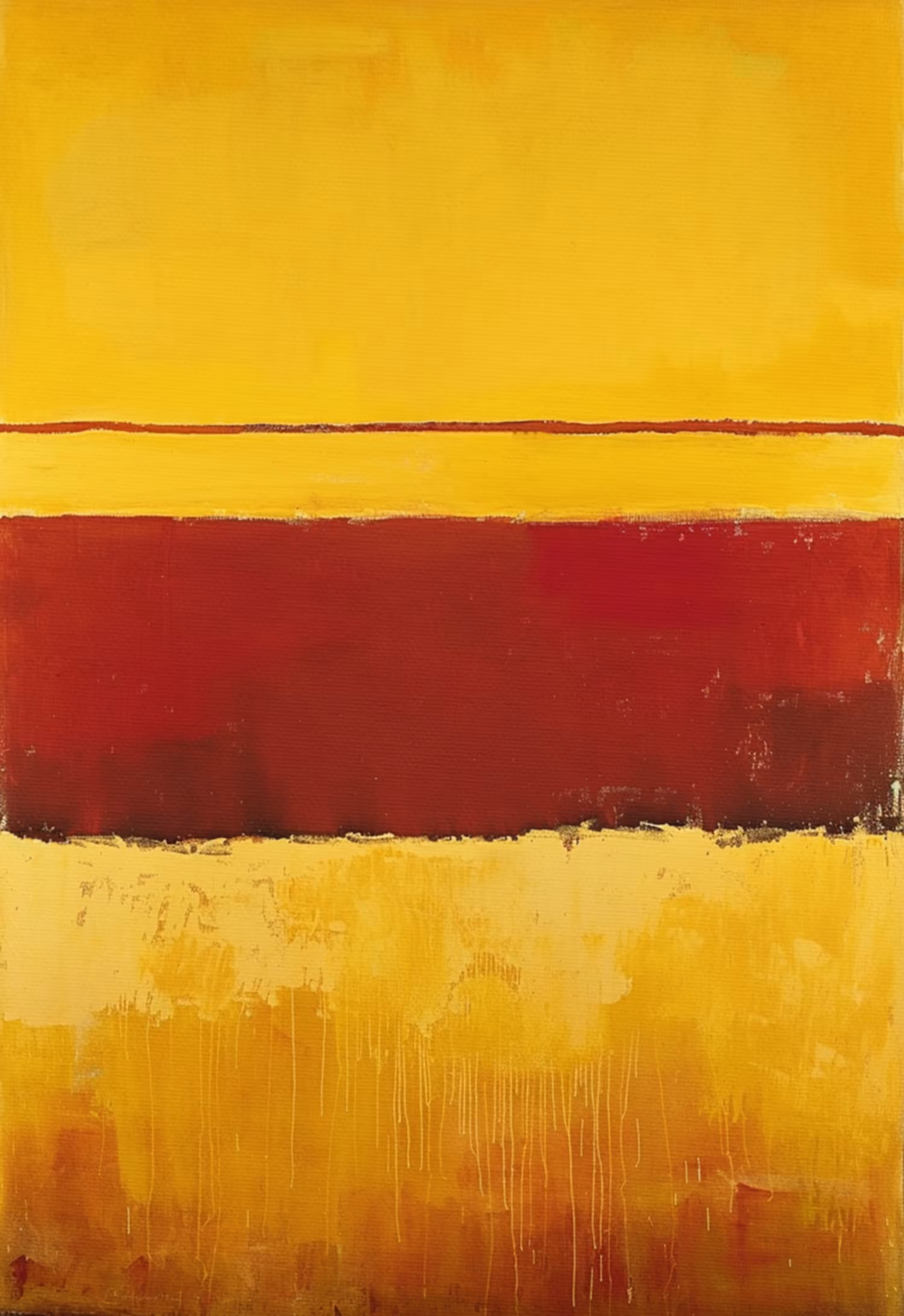 Collection: Reflections on Rothko. Red and Sun