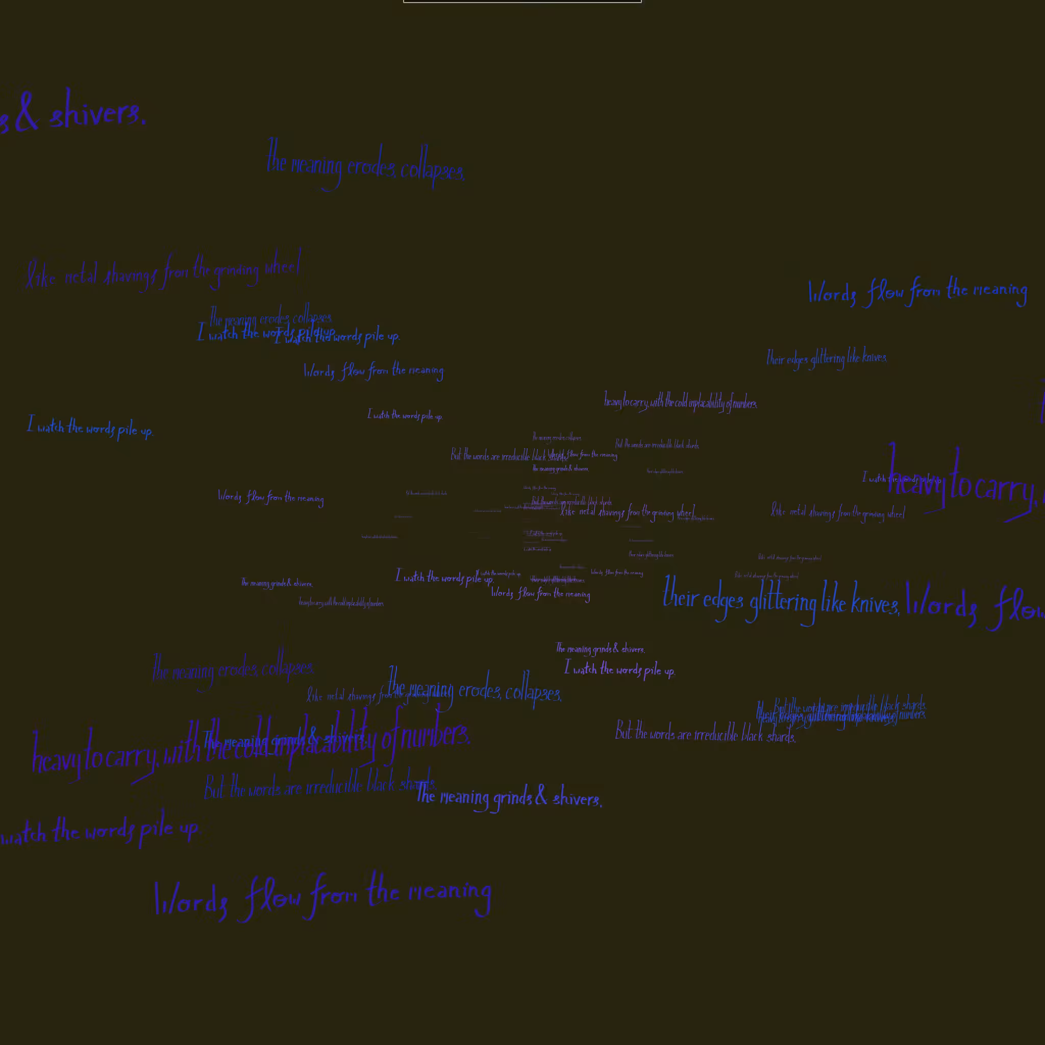Wordflow #4