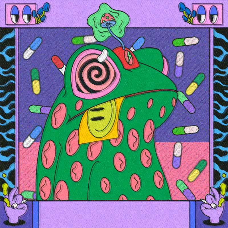 Blue Toad #103